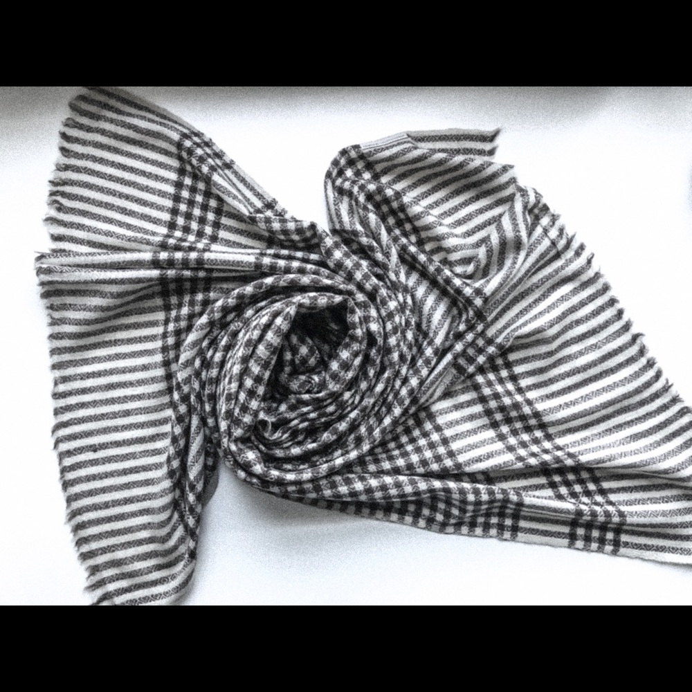 Handmade Silk & Cashmere Scarf/Shawl